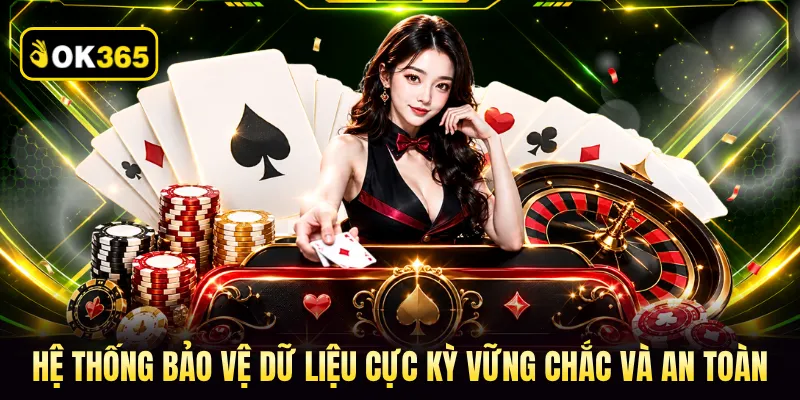 Hệ thống bảo vệ dữ liệu cực kỳ vững chắc và an toàn